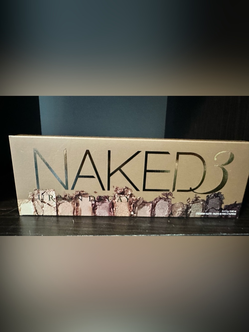 NAK Eyeshadow Palette - Gold and Rose Tones